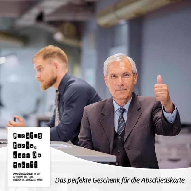 Detalle 2 de WenmthG Abschiedskarte A6