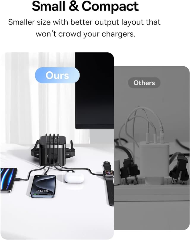 Thumbnail 4 de Baseus 30W Cube GaN5 Cargador USB-C con 3 puertos ⚡