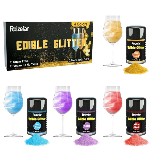 Thumbnail 1 de Roizefar Essbares Glitzer Set 4 g đ°