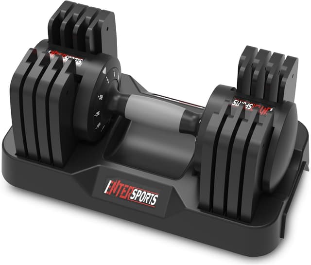 Detalle de EnterSports 18KG adjustable dumbbell