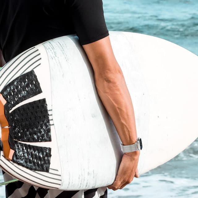 Thumbnail 6 de WINGLE 49mm/46mm/45mm/44mm/42mm Milanese Loop magnetic metal strap for Apple Watch