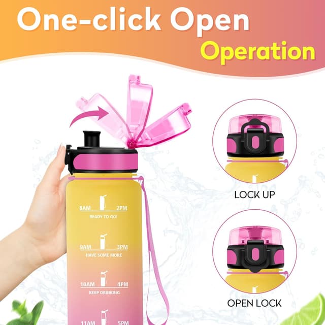 Thumbnail 2 de JAPORIA Botella de Agua 1 litro sin BPA