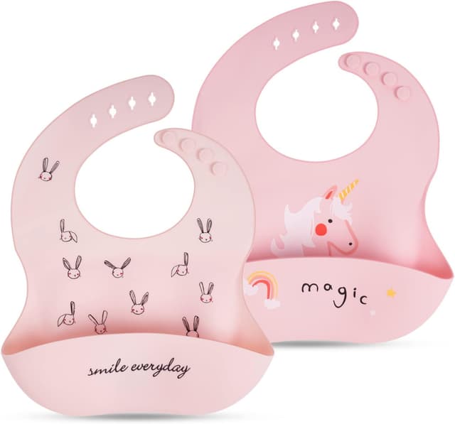 Imagen de Vicloon Bavaglini Silicone 2 pezzi 4 misure en OfertitasTOP