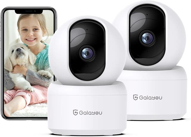 Detalle de GALAYOU G2 2K Pet Camera with 360° tracking