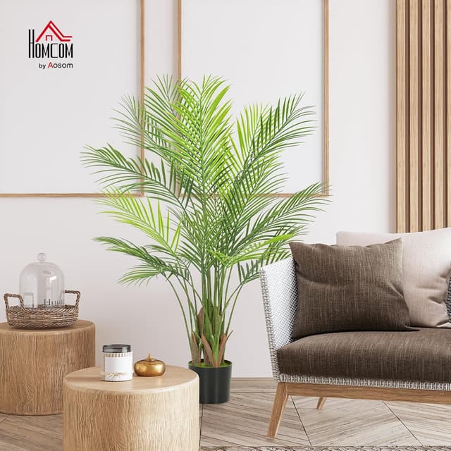 Thumbnail 1 de HOMCOM Palmier artificiel 120 cm