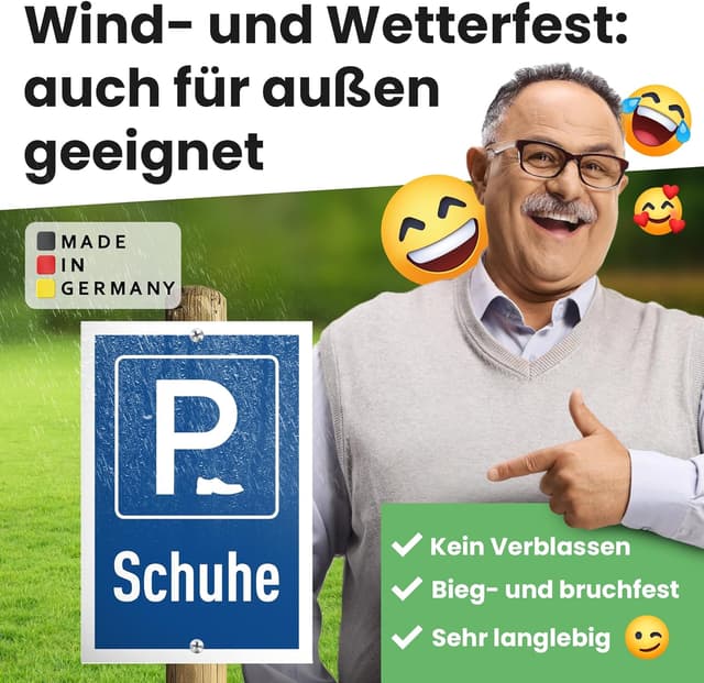 Thumbnail 4 de DankeDir Parkplatz Schild 30 x 20 cm