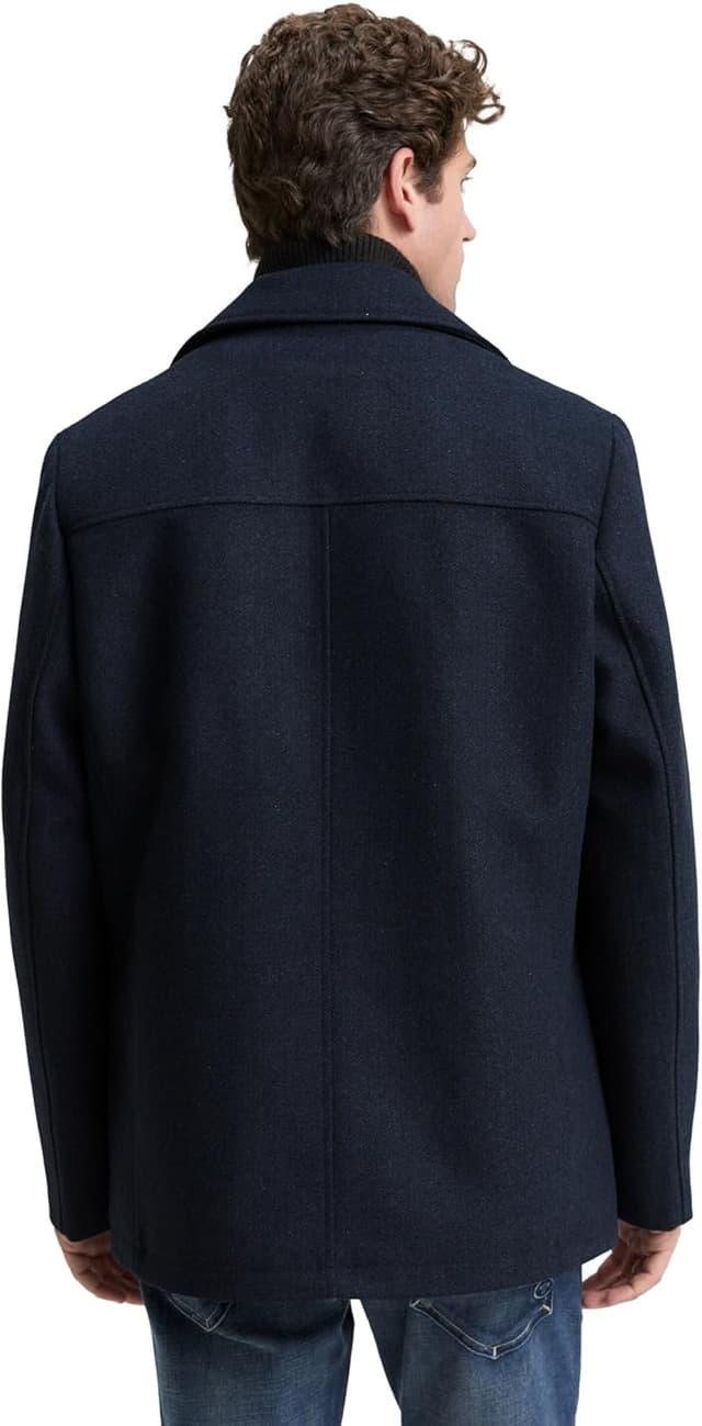 Detalle de Tom Tailor 1046986 giacca da uomo in lana: calda e comoda per l’inverno