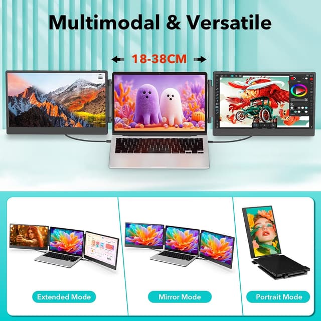 Thumbnail 4 de JEEJIA 14" Tragbarer Monitor