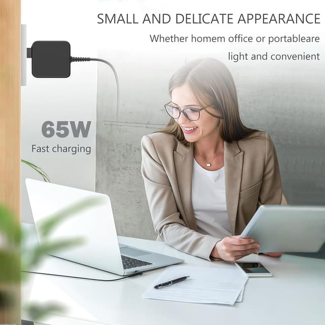 Detalle 2 de Lerobo ADLX65CLGE2A caricabatterie 65W