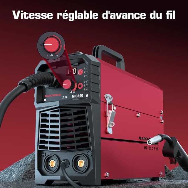 Thumbnail 5 de ARCCAPTAIN Poste à souder MIG MAG 5 en 1 140 A