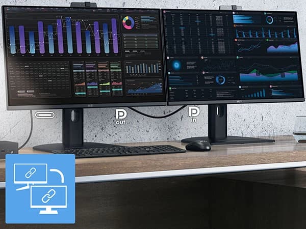 Thumbnail 8 de MSI PRO MP275QPDGDE Monitor 27"