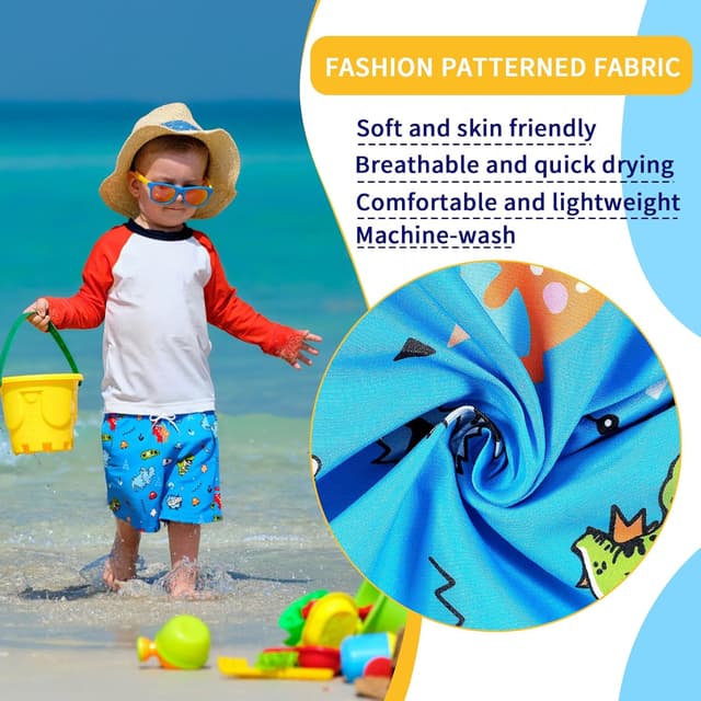 Detalle de Kids swimming trunks 3-12 years quick-dry