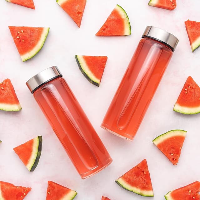 Thumbnail 6 de All About Juicing Juice Bottles (4-Pack) Wide-Mouth Borosilicate Glass Bottles with Leakproof Lids, 16oz