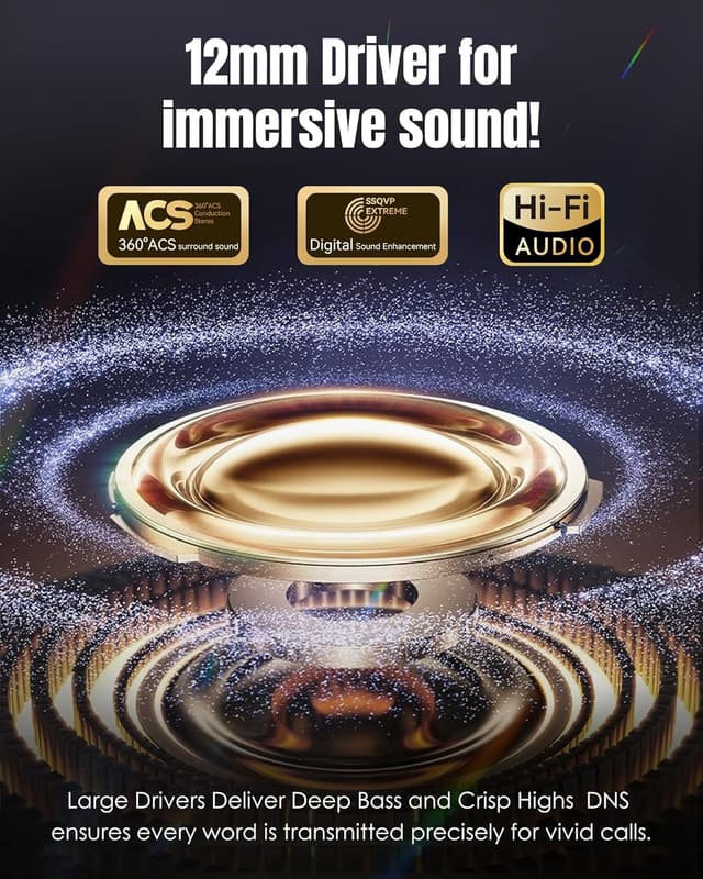 Detalle 2 de King Lucky Open-Ear Bluetooth 6.0, 50 h