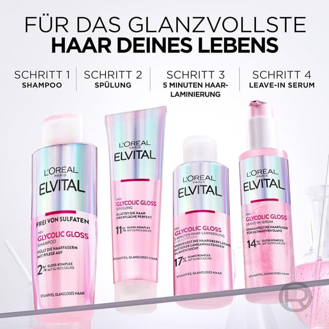 Thumbnail 6 de L’Oréal Paris Elvital Glycolic Gloss Serum 150 ml