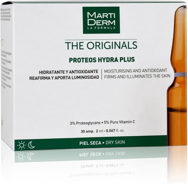 Detalle de MARTIDERM Proteos Hydra Plus ampollas 30 unidades