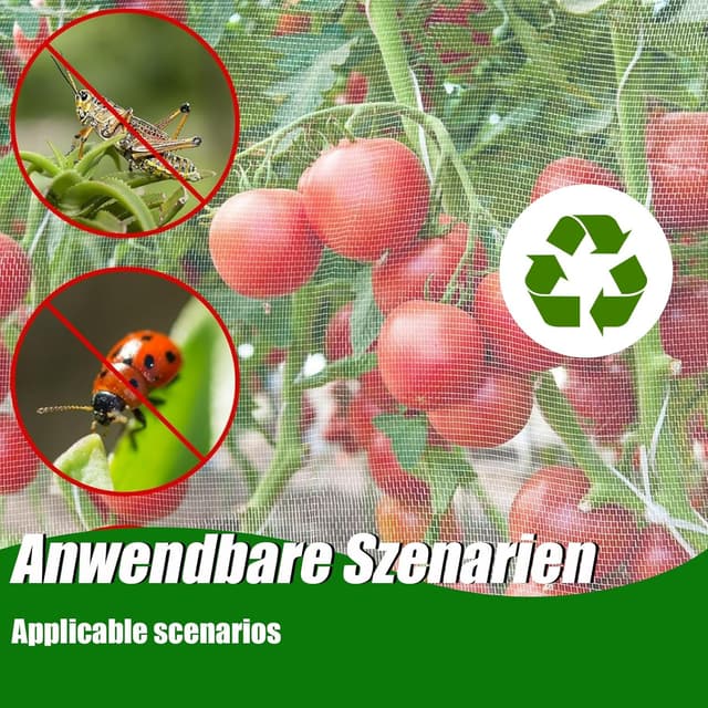 Detalle 1 de XHWOLGARIAN 3x10m Schutznetz Hochbett