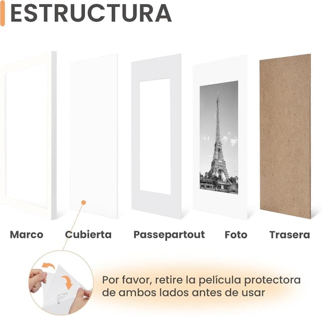 Thumbnail 2 de upsimples Marco A4 21x29.7 cm paquete de 3