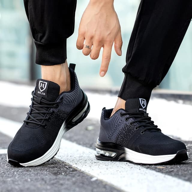 Detalle 2 de Chaussures de sécurité Baofular en mesh légères, antidérapantes, embout acier