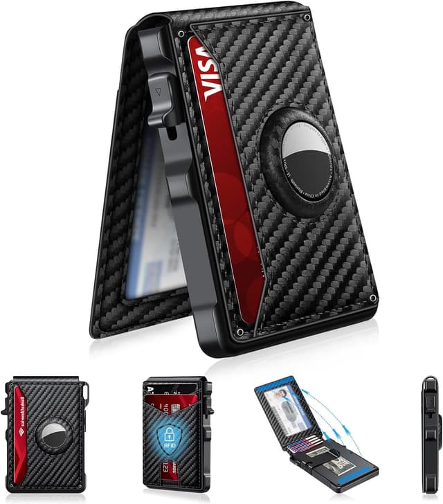 Detalle de AirTag Wallet 12 Cards 👛