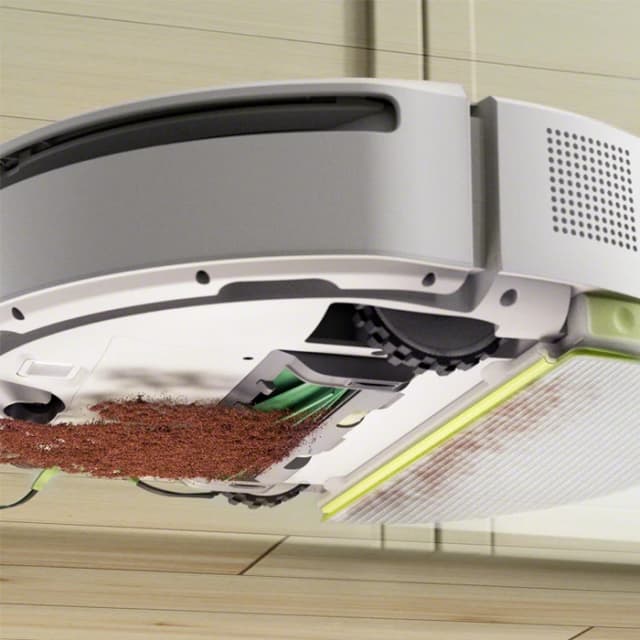 Detalle de iRobot Roomba 205 Combo White – Saug- und Wischroboter mit DustCompactor und LiDAR