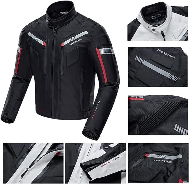 Thumbnail 3 de Zyxformis Veste de moto homme étanche coupe-vent