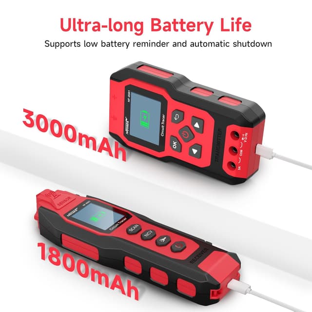 Thumbnail 6 de NOYAFA NF-8301 Rilevatore di circuiti e cercacavi con multimetro digitale (sensibilità 8 livelli)