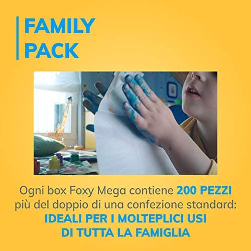 Detalle de Foxy Mega fazzoletti in scatola 8×200