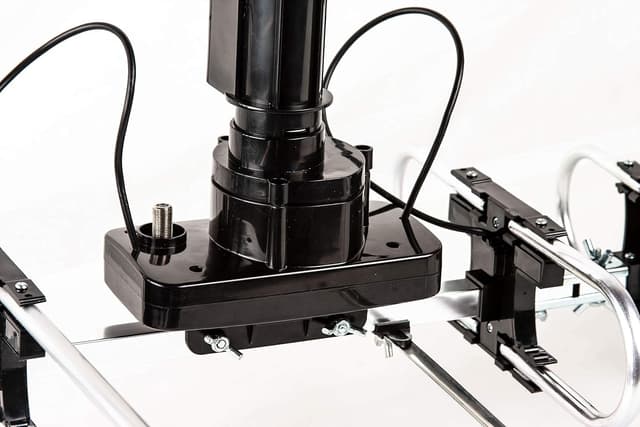 Detalle de Five Star Outdoor HD TV Antenna with Motorized 360° Rotation (Up to 200 Miles) + Installation Kit