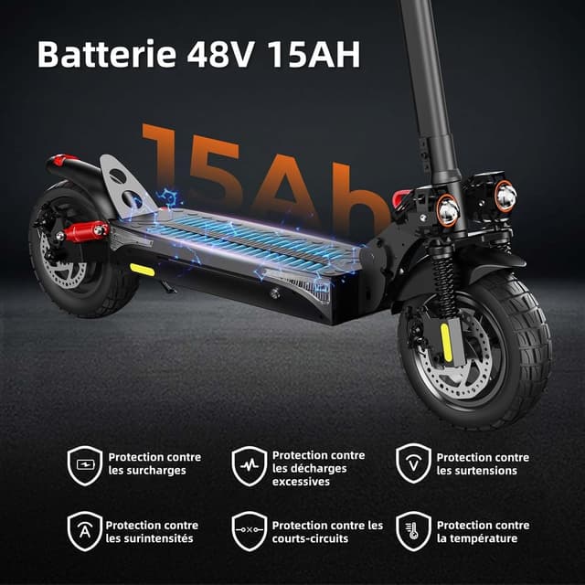 Thumbnail 3 de iScooter ix4 Trottinette Électrique Adulte 150 kg