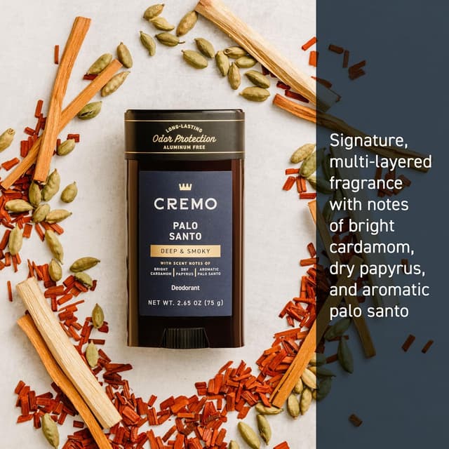 Thumbnail 1 de Cremo Palo Santo Aluminum Free Deodorant 2.65 oz