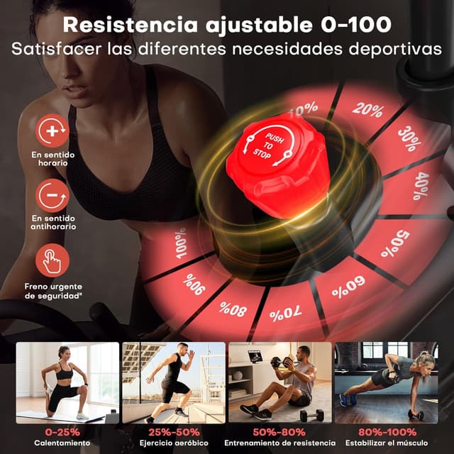 Thumbnail 2 de DMASUN Bicicleta Estática 160 kg