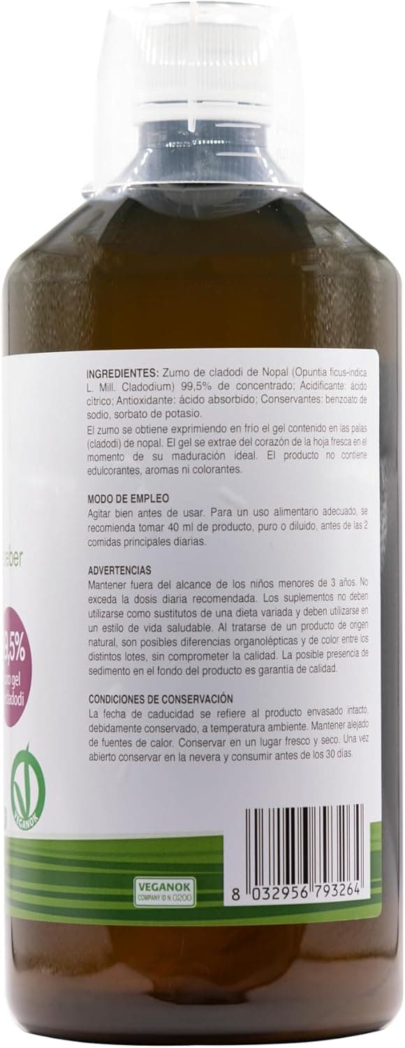 Thumbnail 1 de Benessence Zumo de Higo Chumbo Nopal 1L 🍈