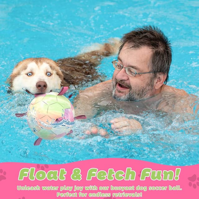 Detalle 1 de HETOO Dog Soccer Ball 6 Inch for puppies