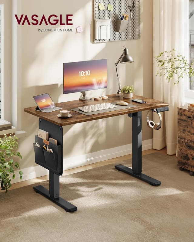 Detalle de VASAGLE electric standing desk 72-120 cm