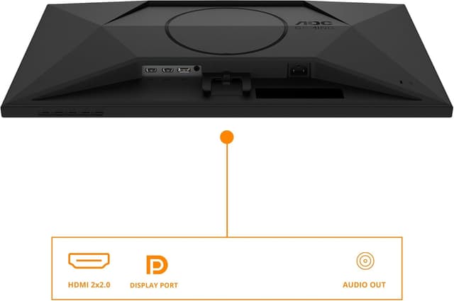 Detalle 2 de AOC Gaming 27G4XE 27-inch FHD IPS monitor with 180Hz, FreeSync/G-Sync compatibility, speakers and HDR10