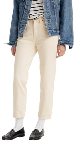 Thumbnail 7 de Levi’s 501 Crop vaqueros mujer Ecru Booper No Damage (28W/28L)