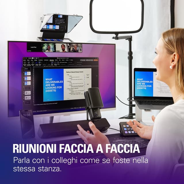 Thumbnail 5 de Elgato Prompter Teleprompter con schermo integrato