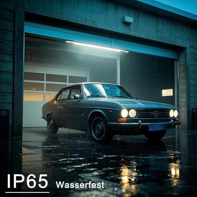 Detalle 2 de TONFFI LED Feuchtraumleuchte (3er-Set) 150 cm, 4000K, IP65, verknüpfbar