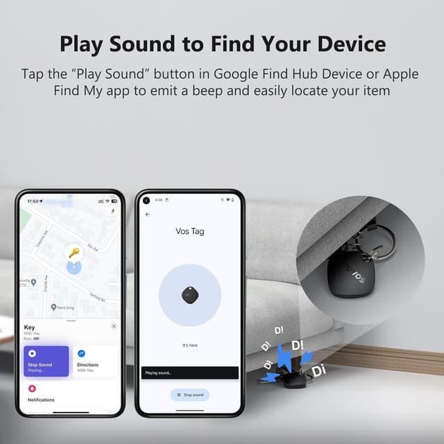 Thumbnail 2 de ATUVOS Dual System Air Tracker Tag PRO 2 Pack