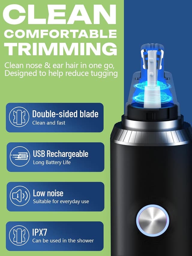 Detalle de Rechargeable USB Nose & Ear Trimmer