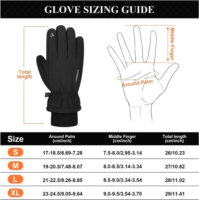 Thumbnail 5 de coskefy Thermal Gloves -20℉ touchscreen