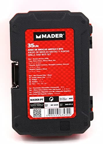 Thumbnail 4 de MADER 63430 Juego de brocas y puntas 35 unidades 🛠