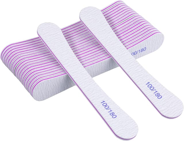 Detalle de Carehabi Limas 100/180, 20 piezas profesionales