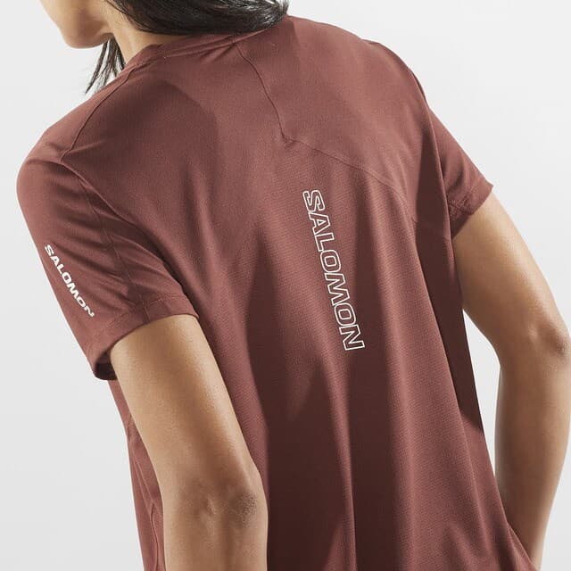 Detalle de Salomon Sense Aero Camiseta mujer 100 g/m²