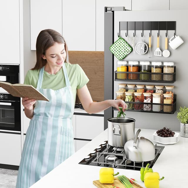 Thumbnail 6 de Aufworld Magnetic Spice Rack 11 lbs