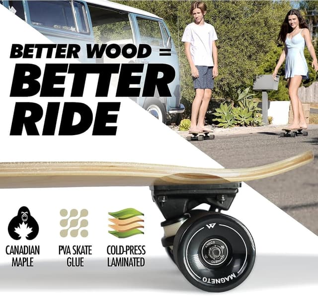 Thumbnail 4 de Magneto Complete Skateboard 27.5" 🛹