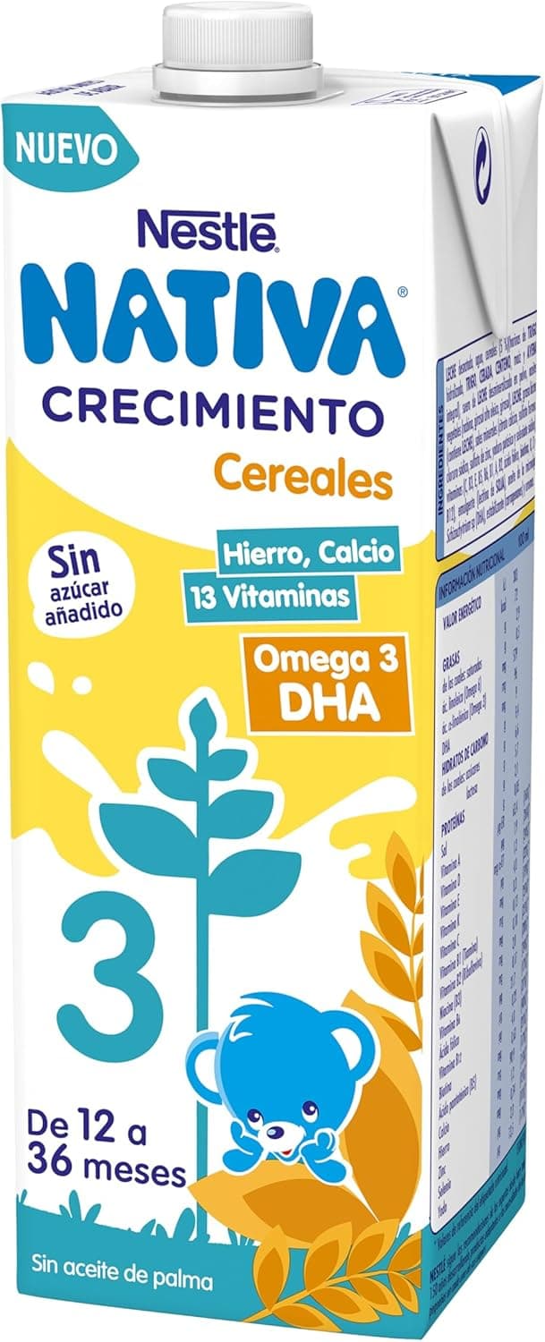 Thumbnail 6 de NESTLÉ NATIVA Leche de crecimiento con cereales 6L