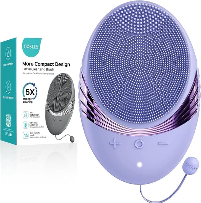 Detalle de COSLUS Face Scrubber 5‑mode Waterproof Brush