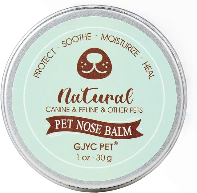 Detalle 2 de Pflanzlicher Nasenbalsam für Hunde (1 oz) – natürliche Feuchtigkeit bei trockener, rissiger Hundenase